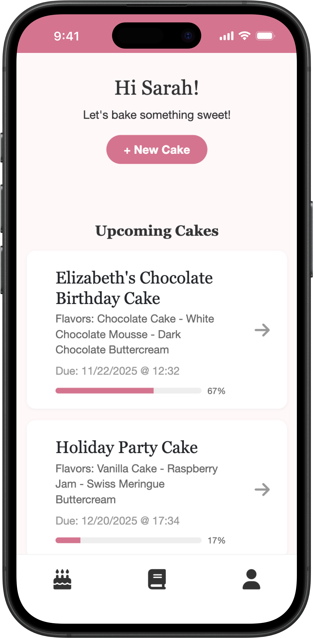 CakeQuest Screenshot